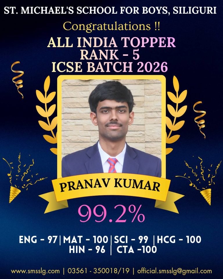 Master Pranav Kumar - 99.2% - All India Rank 5
