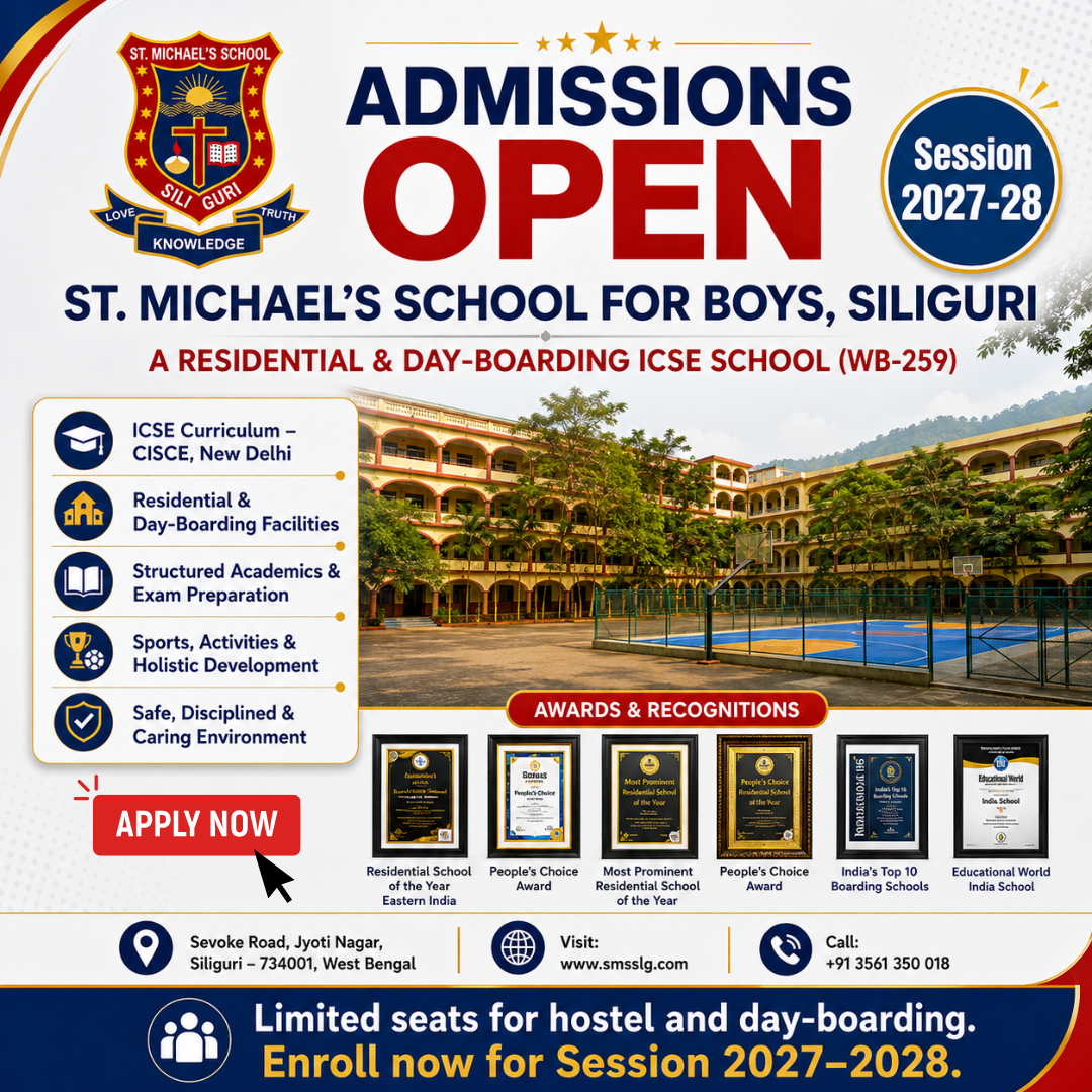 ADMISSIONS OPEN SESSION 2027–2028