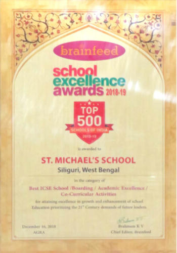 BEST IN WEST BENGALBrainfeed Excellence Awards (2018)